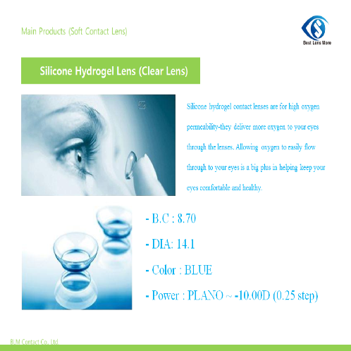 Silicone Hydrogel Soft Contact Lenses